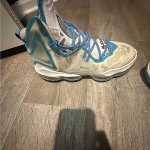 Nike Athletic Shoes - Blue and Cream